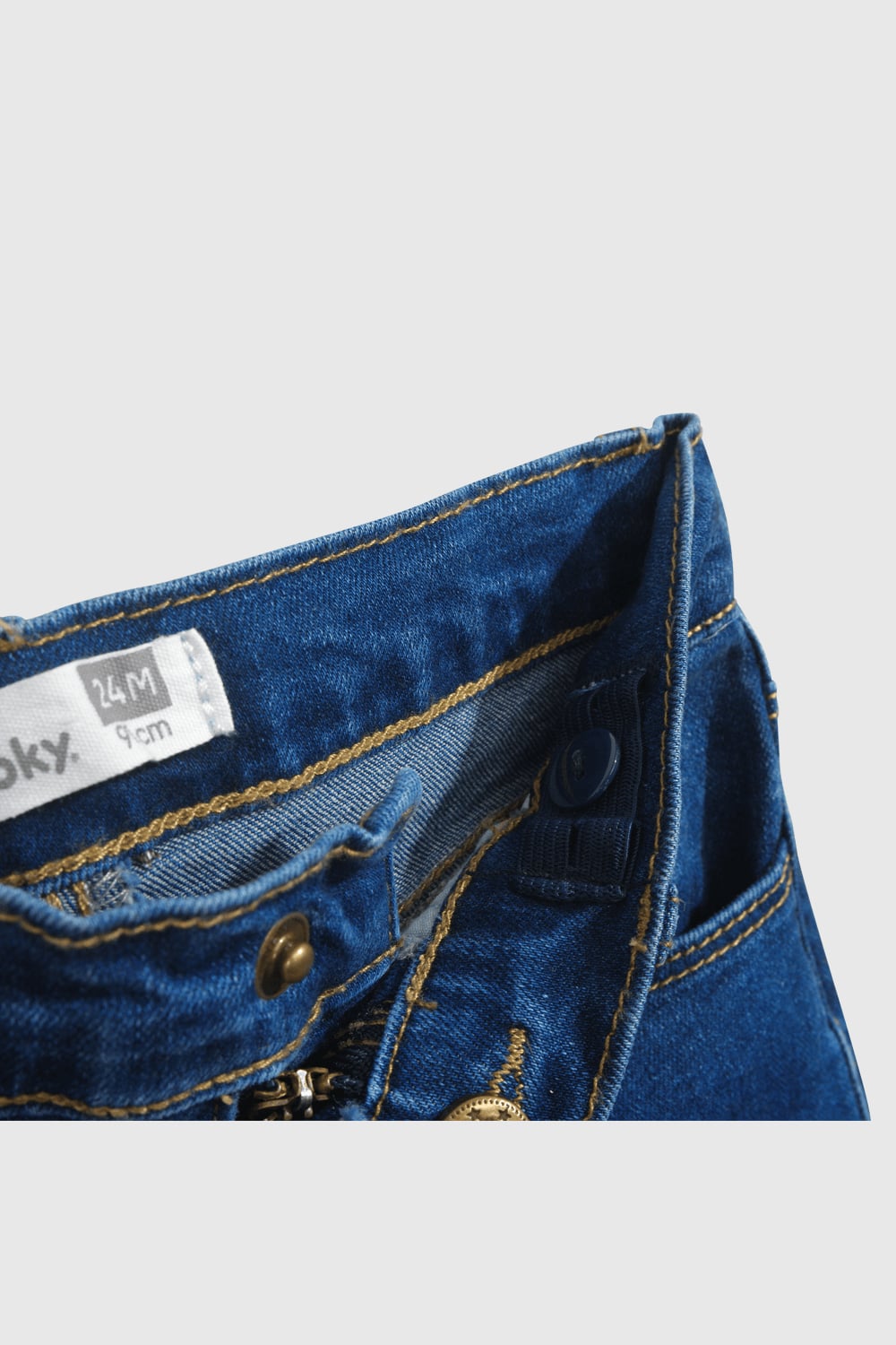 JEANS COLLOKY  NIÑO JEME1751V25 AZUL - 3