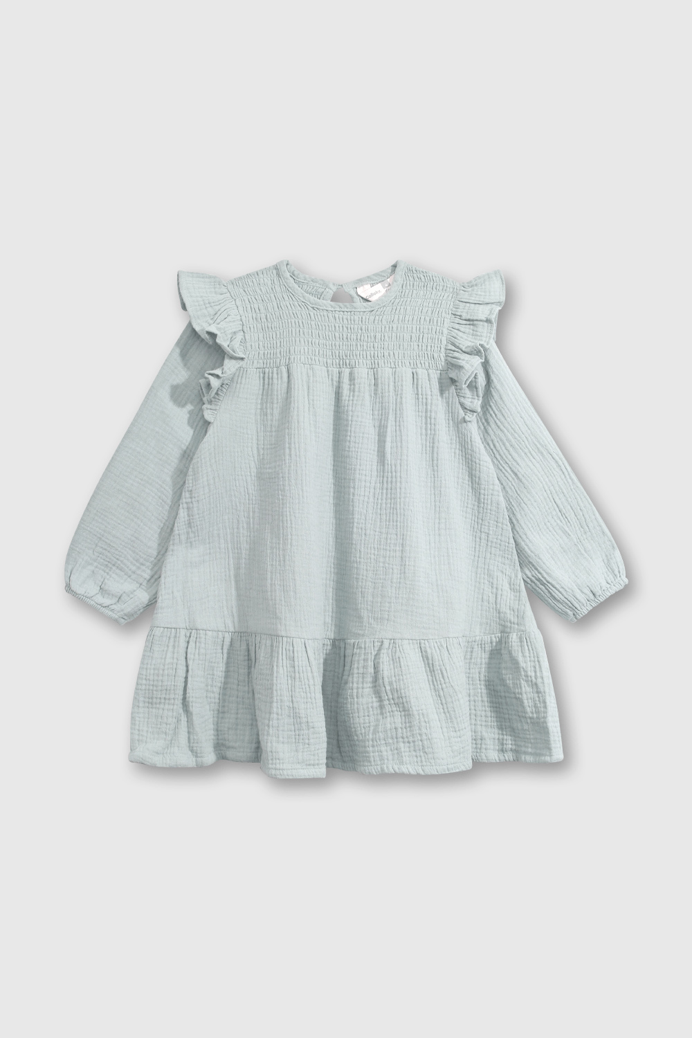 VESTIDO CASUAL COLLOKY INFANT NIÑA VERDE - 1