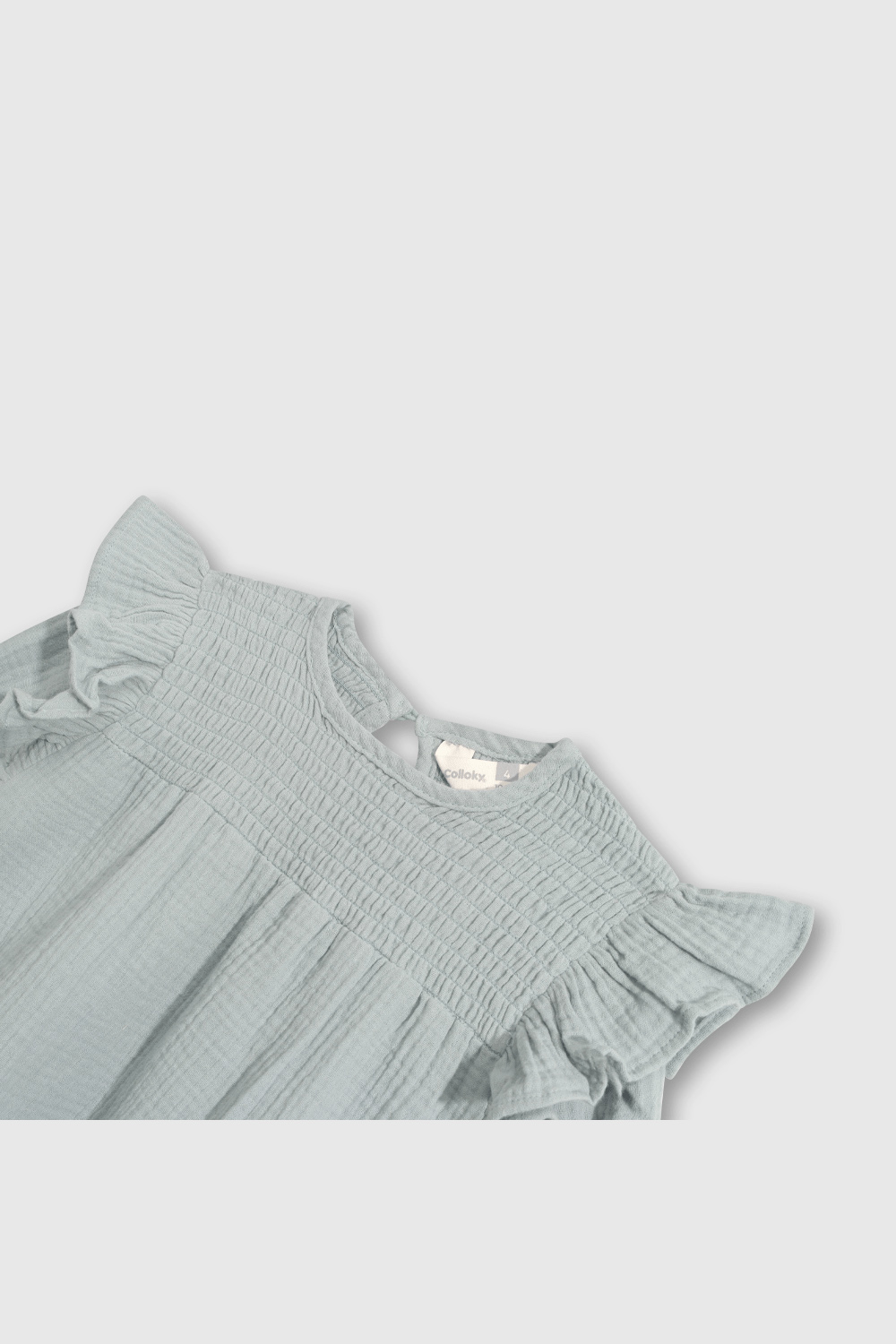 VESTIDO CASUAL COLLOKY INFANT NIÑA VERDE - 3