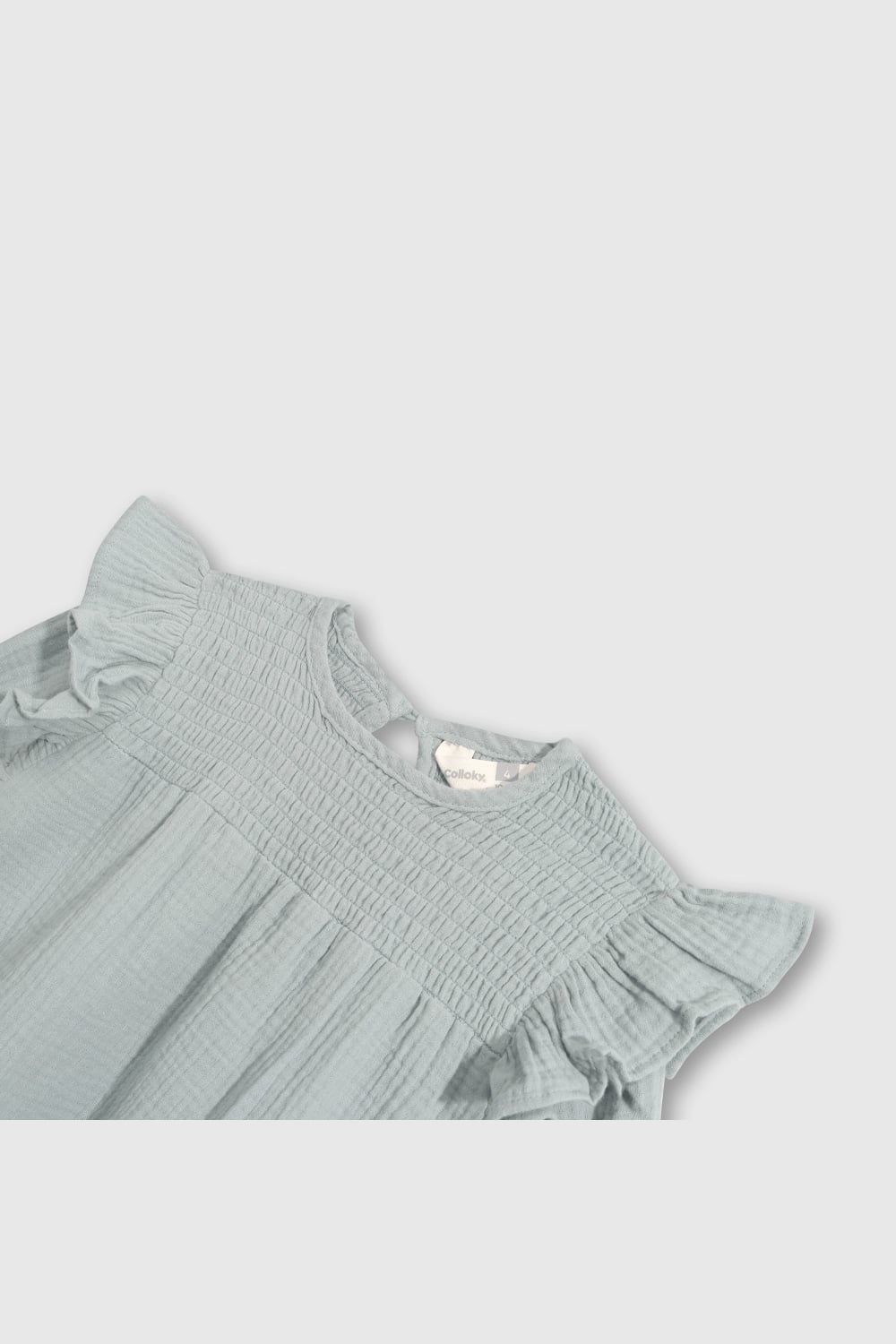 VESTIDO CASUAL COLLOKY INFANT NIÑA VERDE - 3