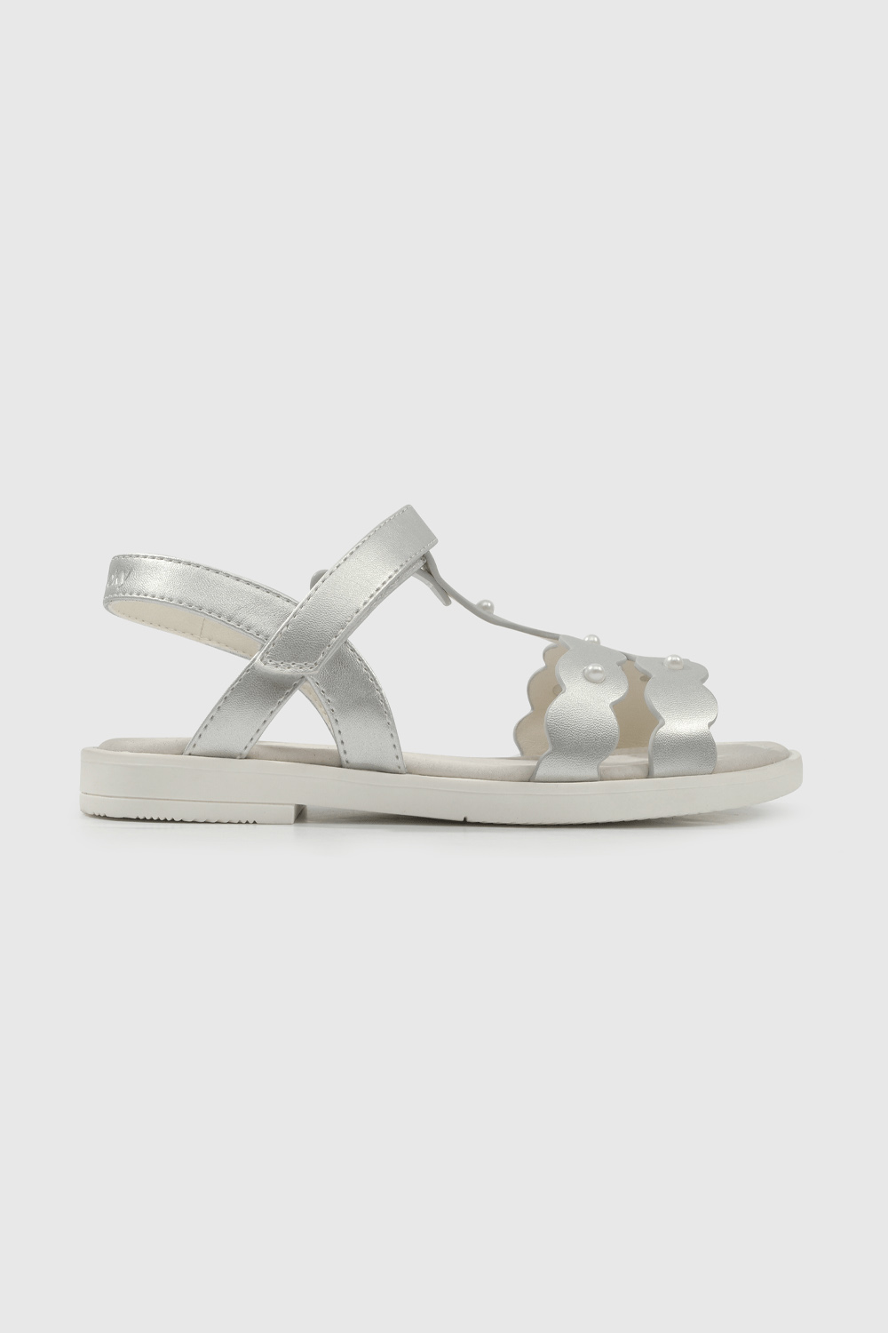 SANDALIA CASUAL COLLOKY KID NIÑA GRIS - 2