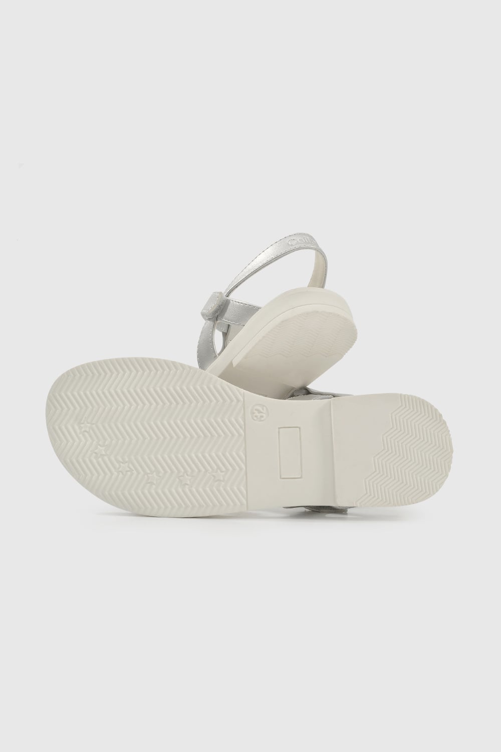 SANDALIA CASUAL COLLOKY KID NIÑA GRIS - 3