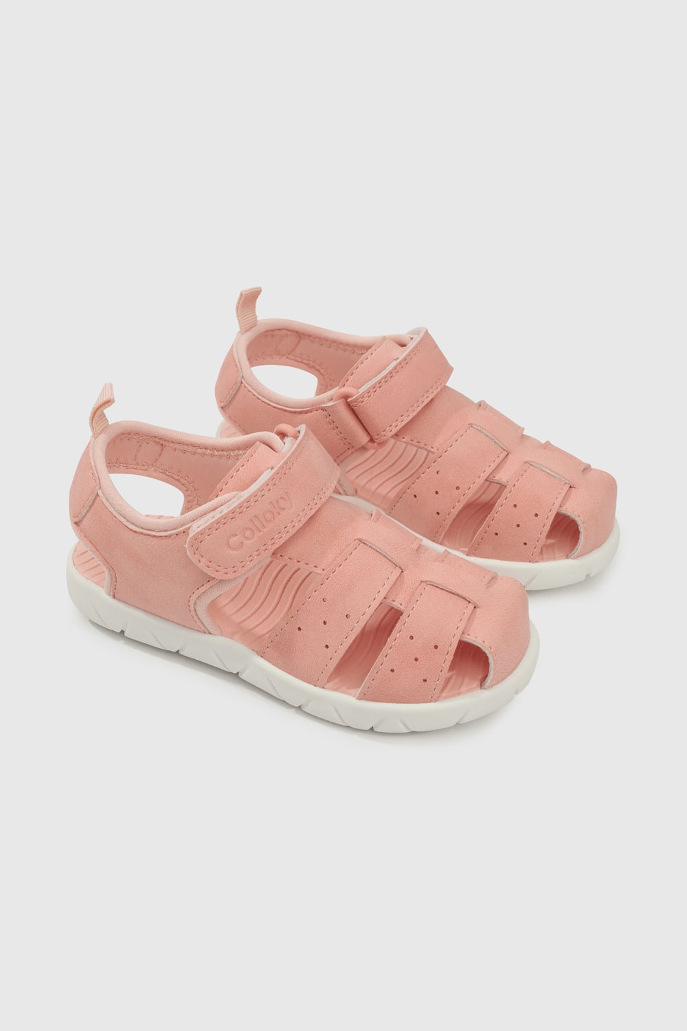 SANDALIA CASUAL COLLOKY CAMINANTE NIÑA ROSADO - 1