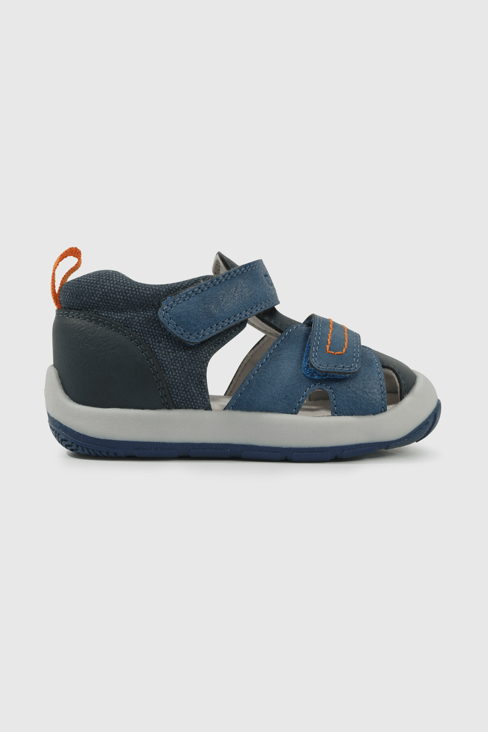 SANDALIA CASUAL COLLOKY PRIMEROS PASOS NIÑO AZUL - 2