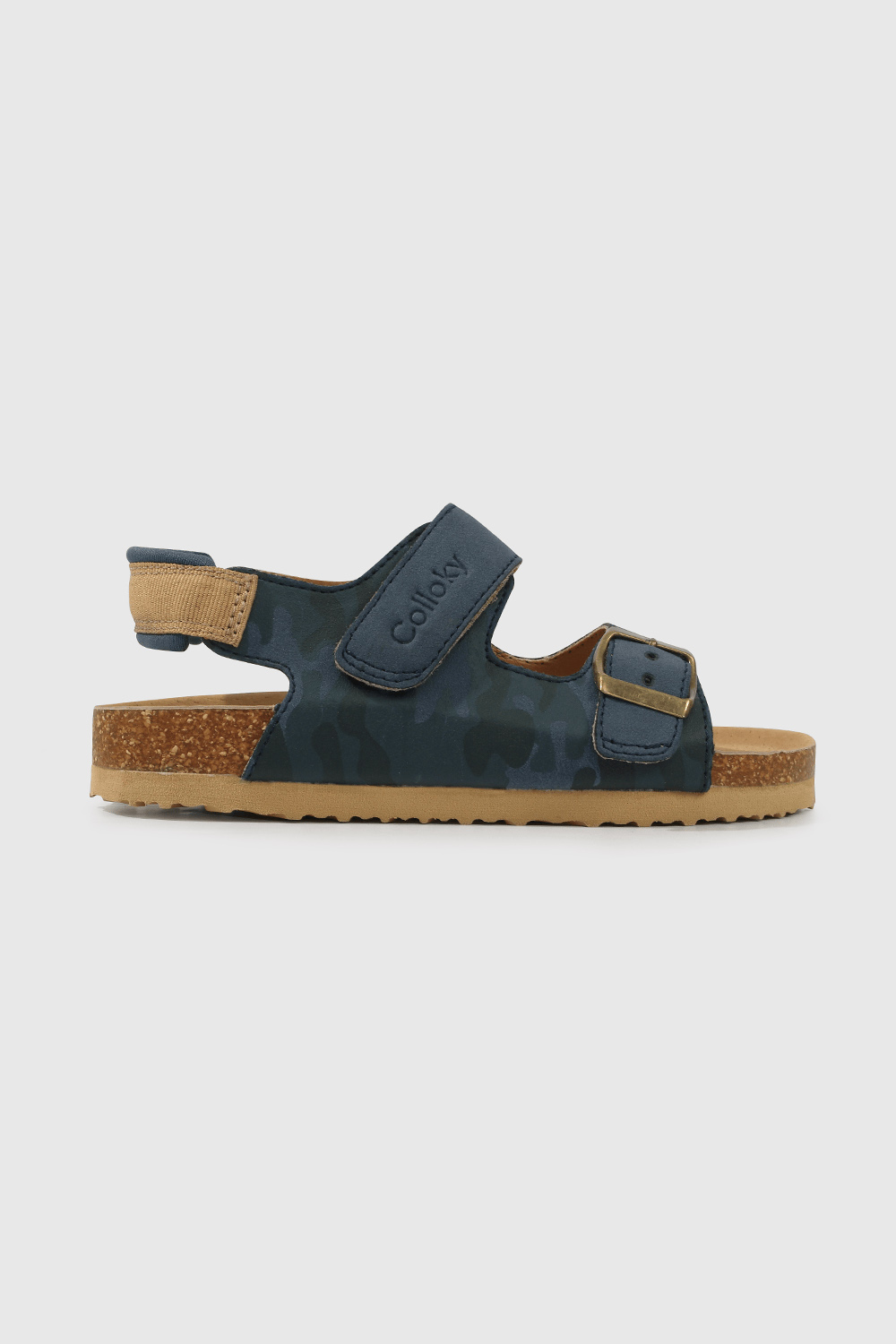 SANDALIA CASUAL COLLOKY KID NIÑO AZUL - 2