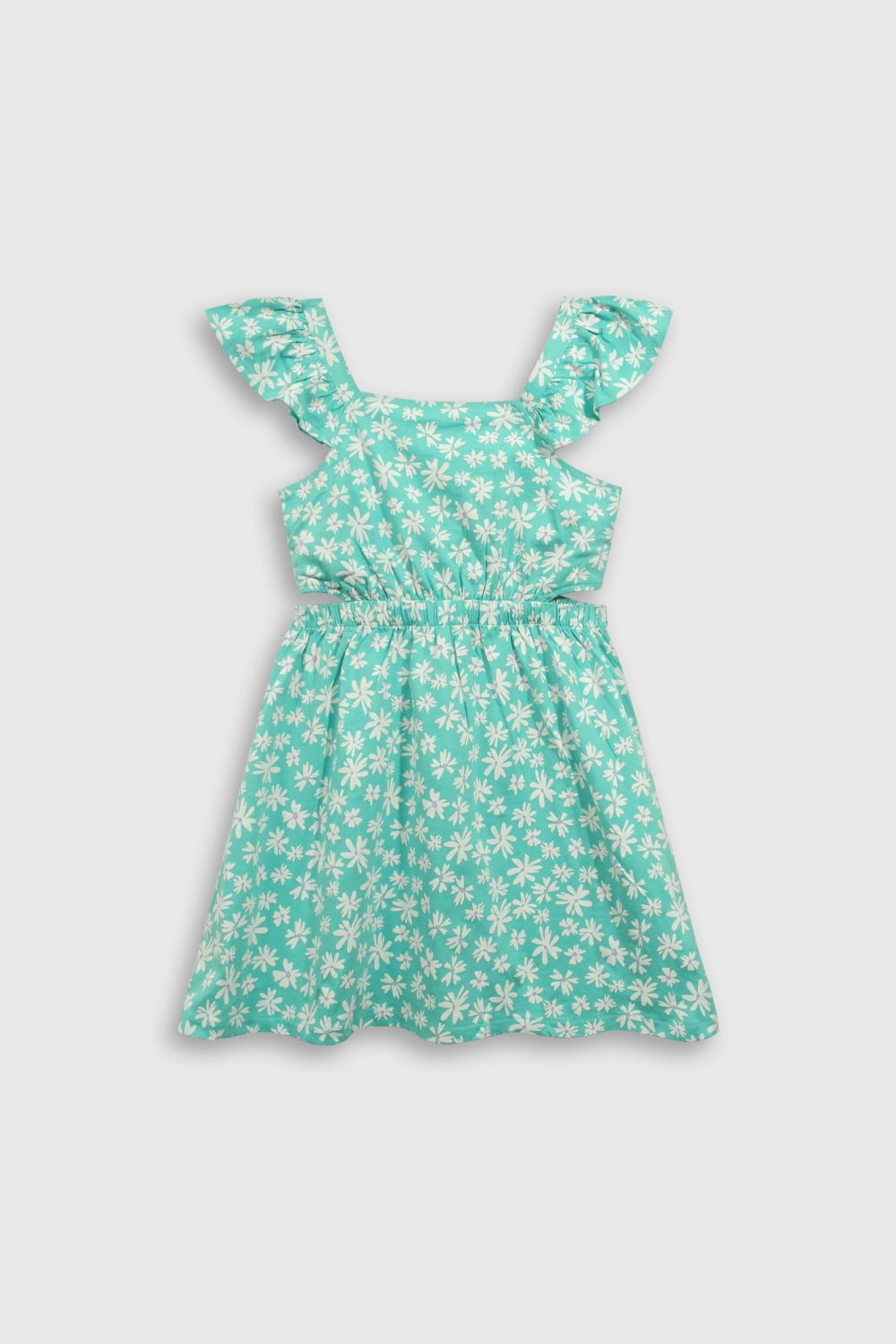 VESTIDO CASUAL COLLOKY KID NIÑA VERDE - 1