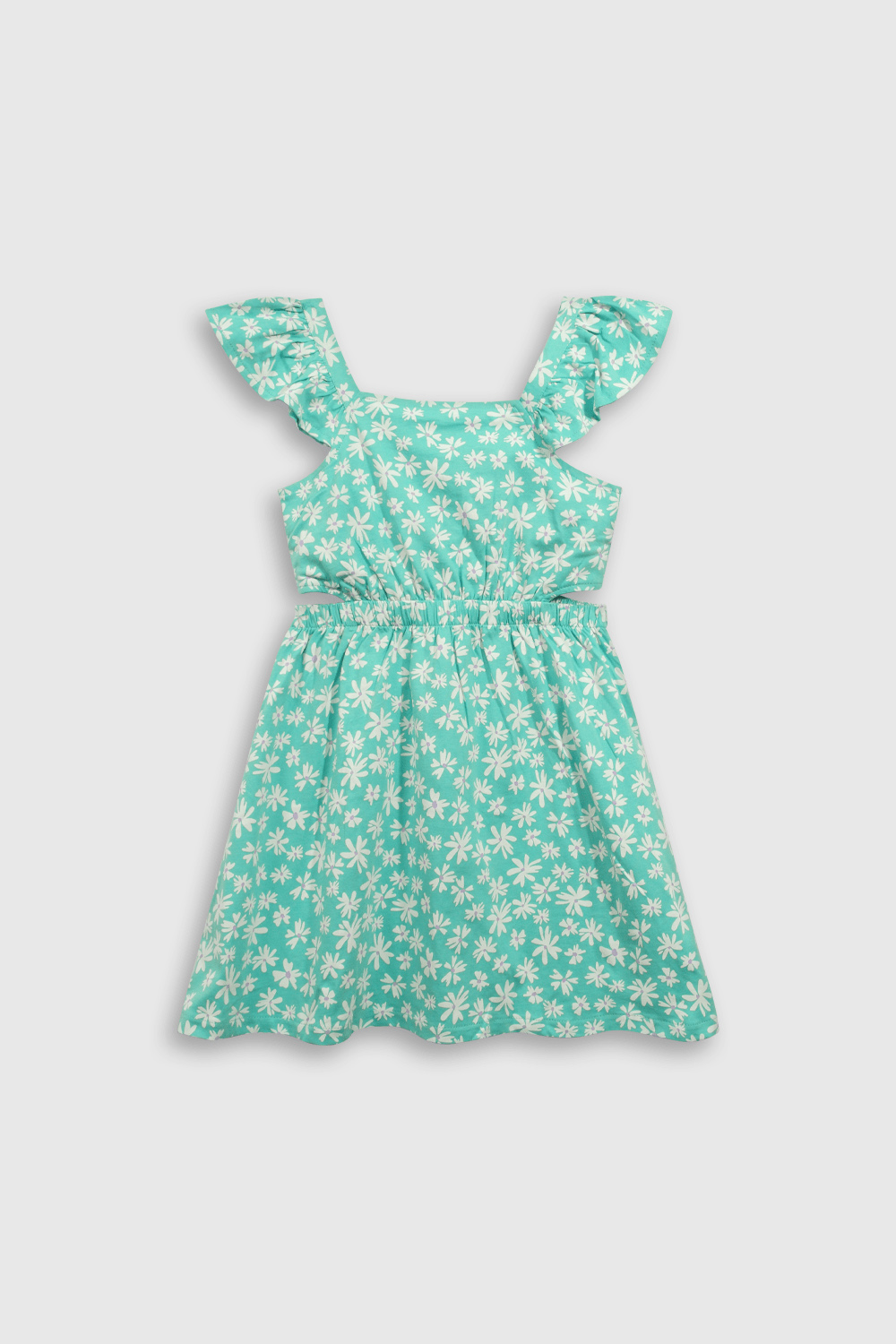 VESTIDO CASUAL COLLOKY KID NIÑA VERDE - 1