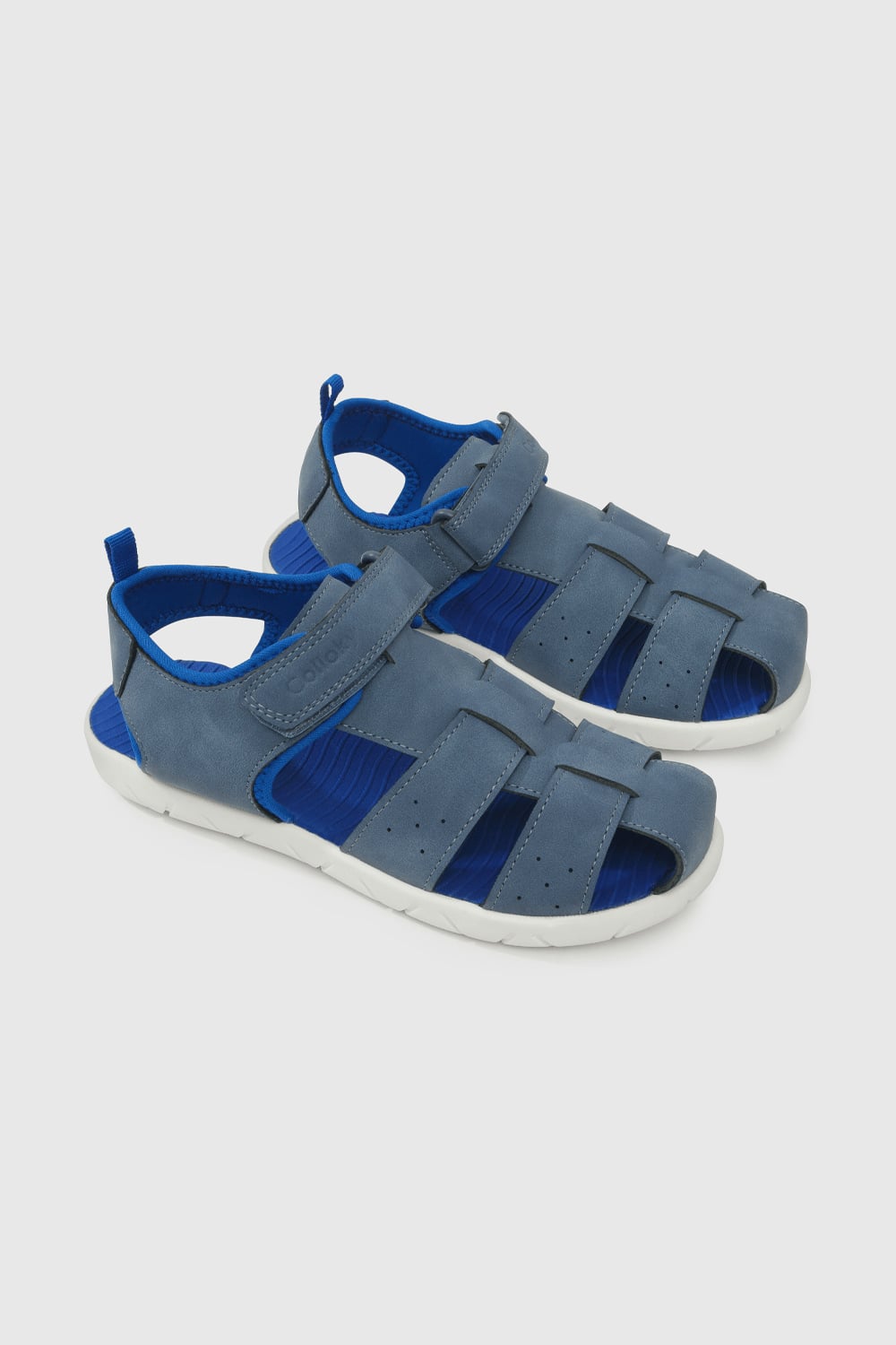 SANDALIA CASUAL COLLOKY KID NIÑO AZUL - 1