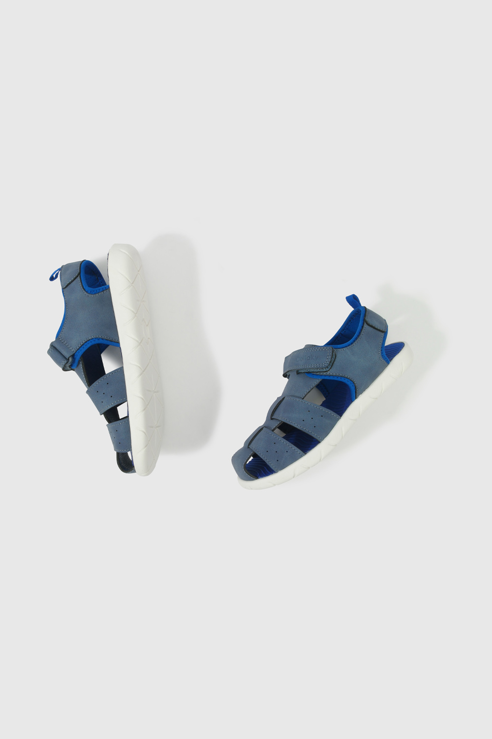SANDALIA CASUAL COLLOKY KID NIÑO AZUL - 4