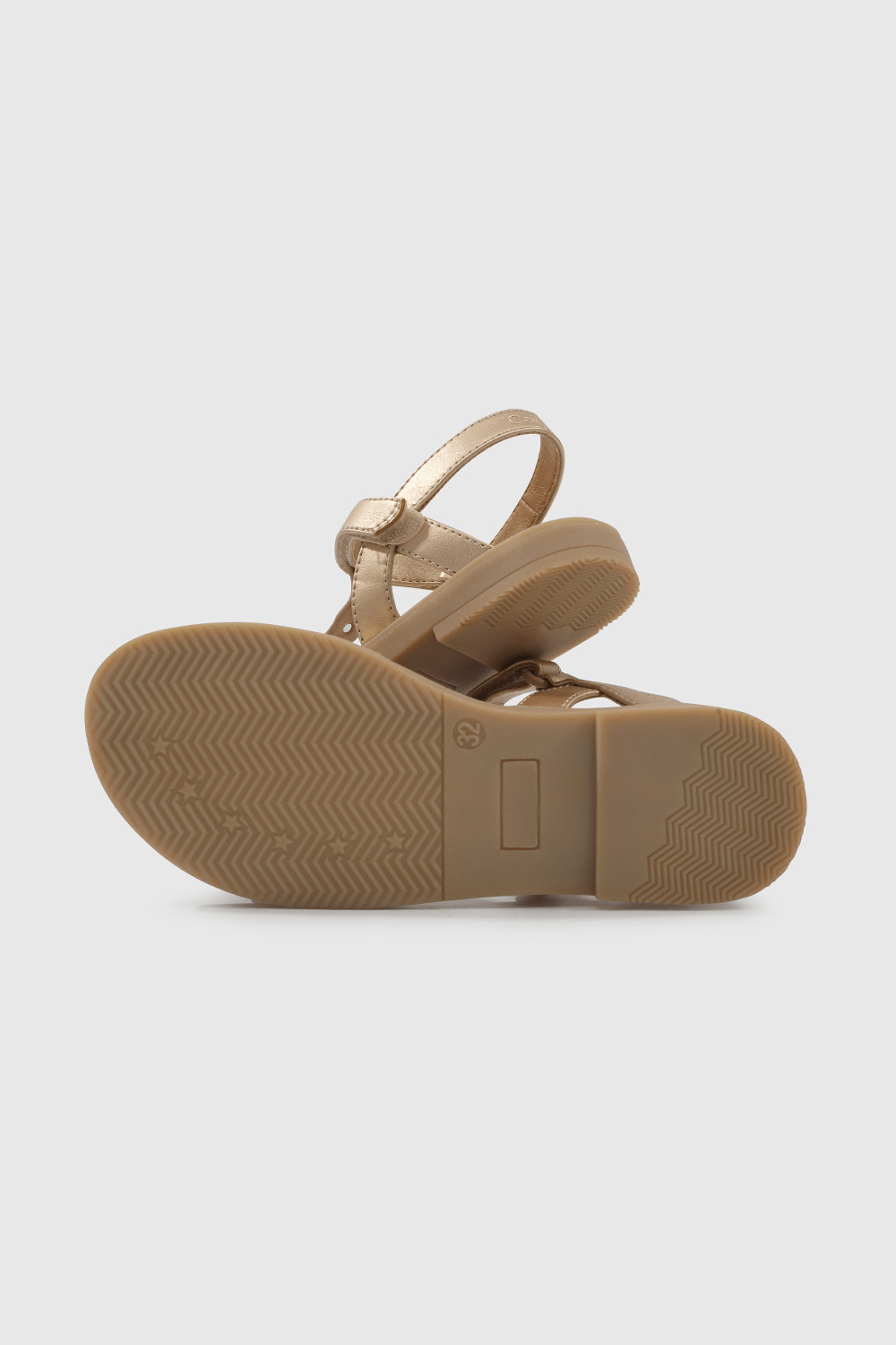 SANDALIA CASUAL COLLOKY KID NIÑA NARANJO - 3