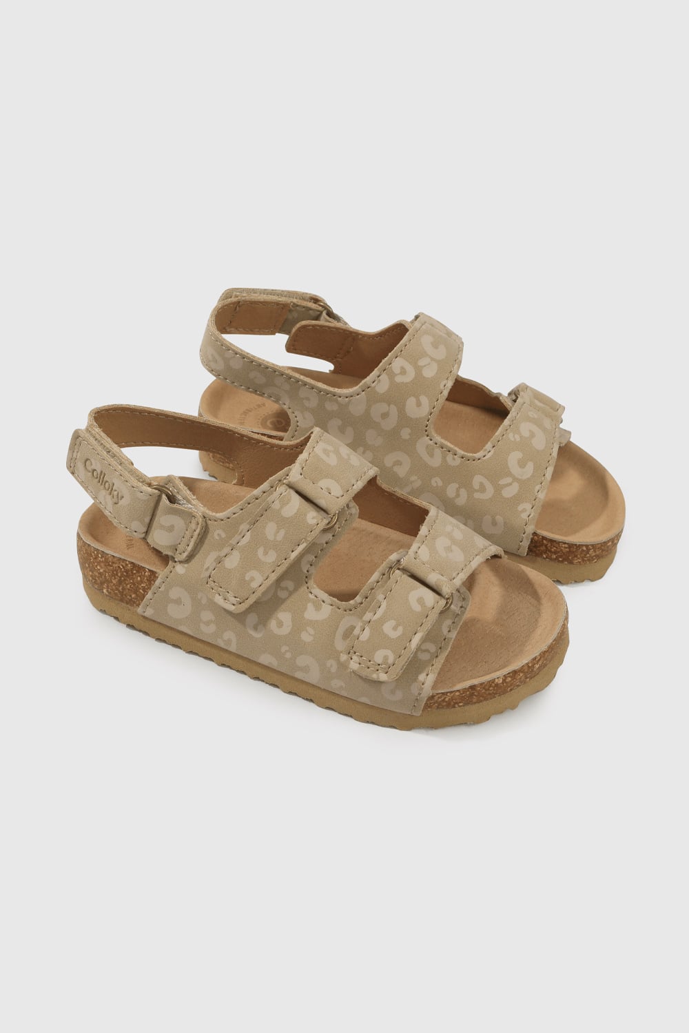 SANDALIA CASUAL COLLOKY CAMINANTE NIÑA BEIGE - 1