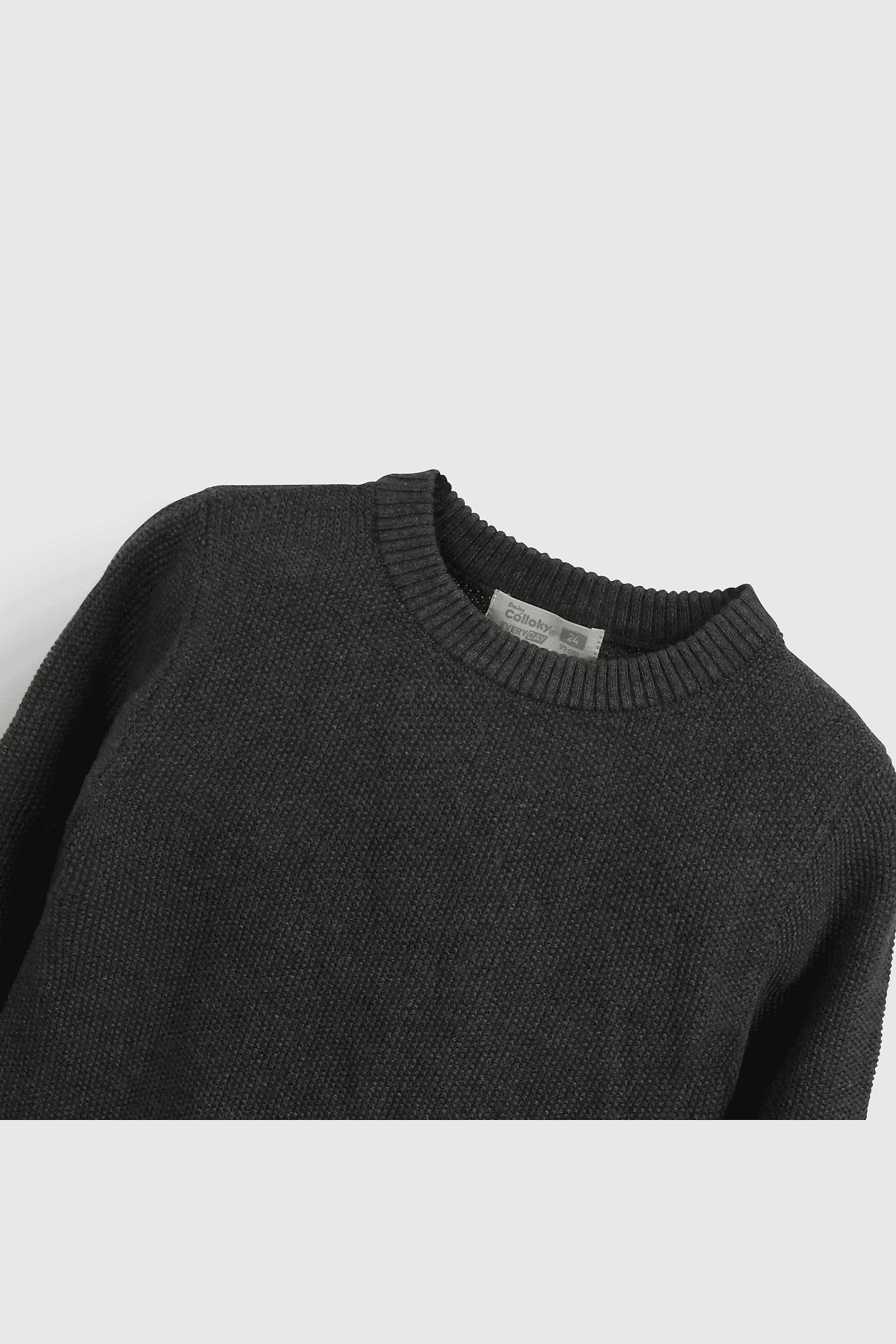 SWEATER COLLOKY NIÑO SWLA0302I25 NEGRO - 3