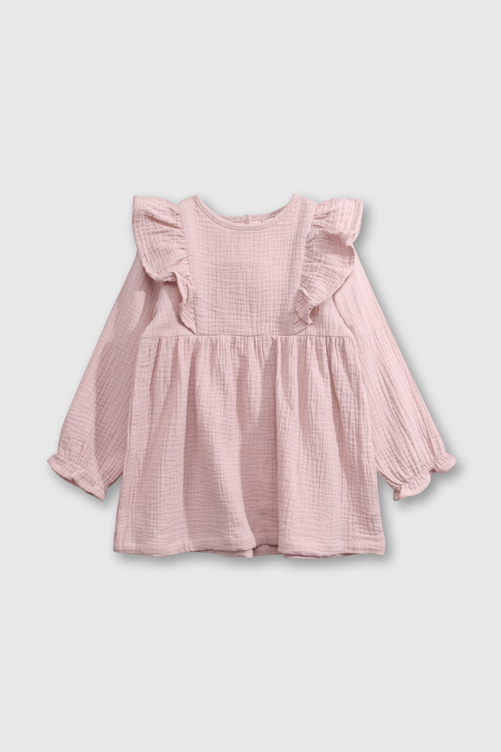 VESTIDO CASUAL COLLOKY INFANT NIÑA ROSADO - 1