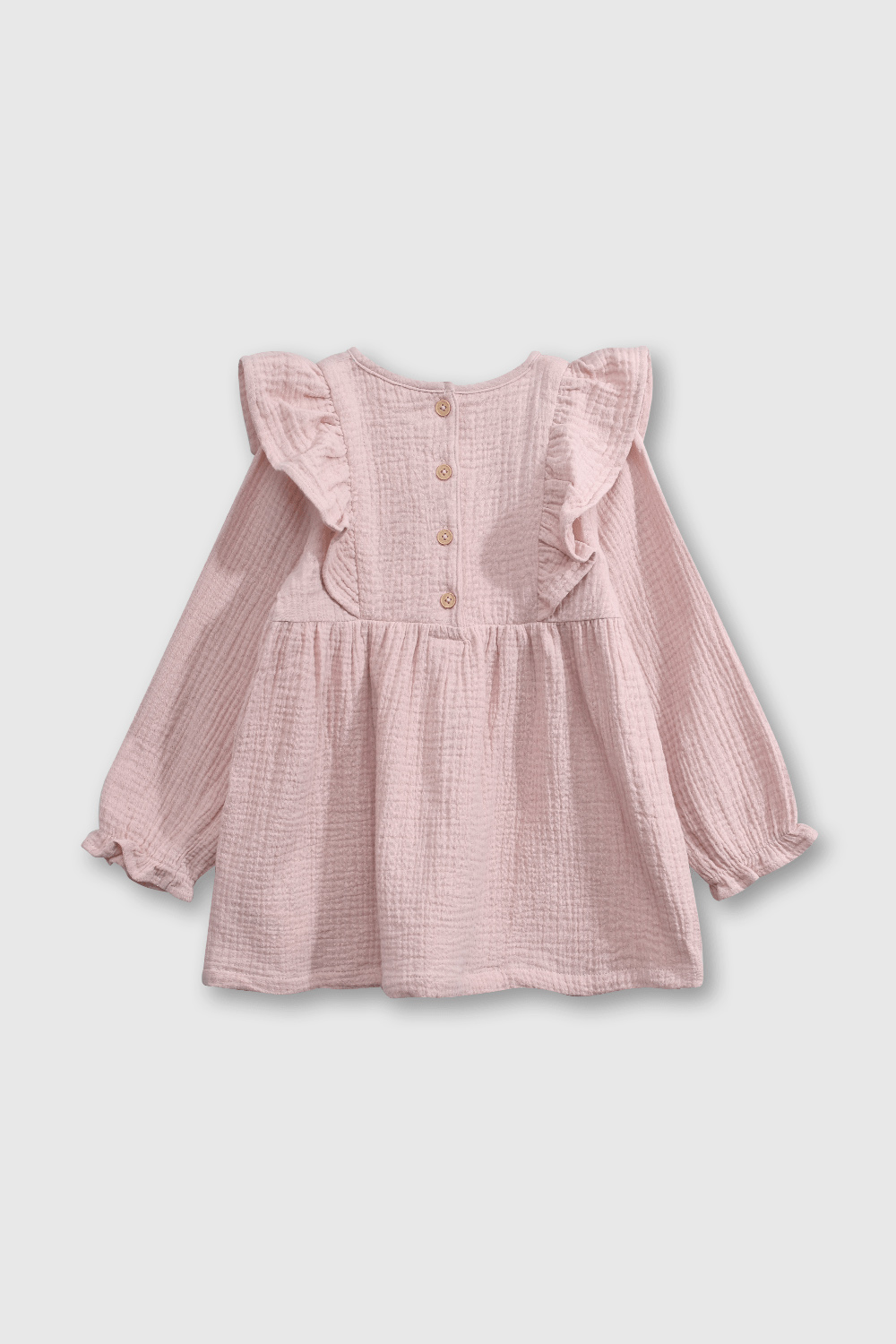 VESTIDO CASUAL COLLOKY INFANT NIÑA ROSADO - 2
