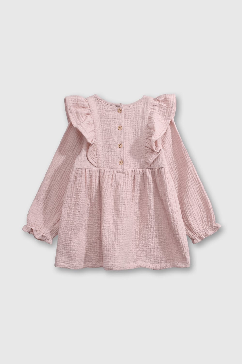 VESTIDO CASUAL COLLOKY INFANT NIÑA ROSADO - 2