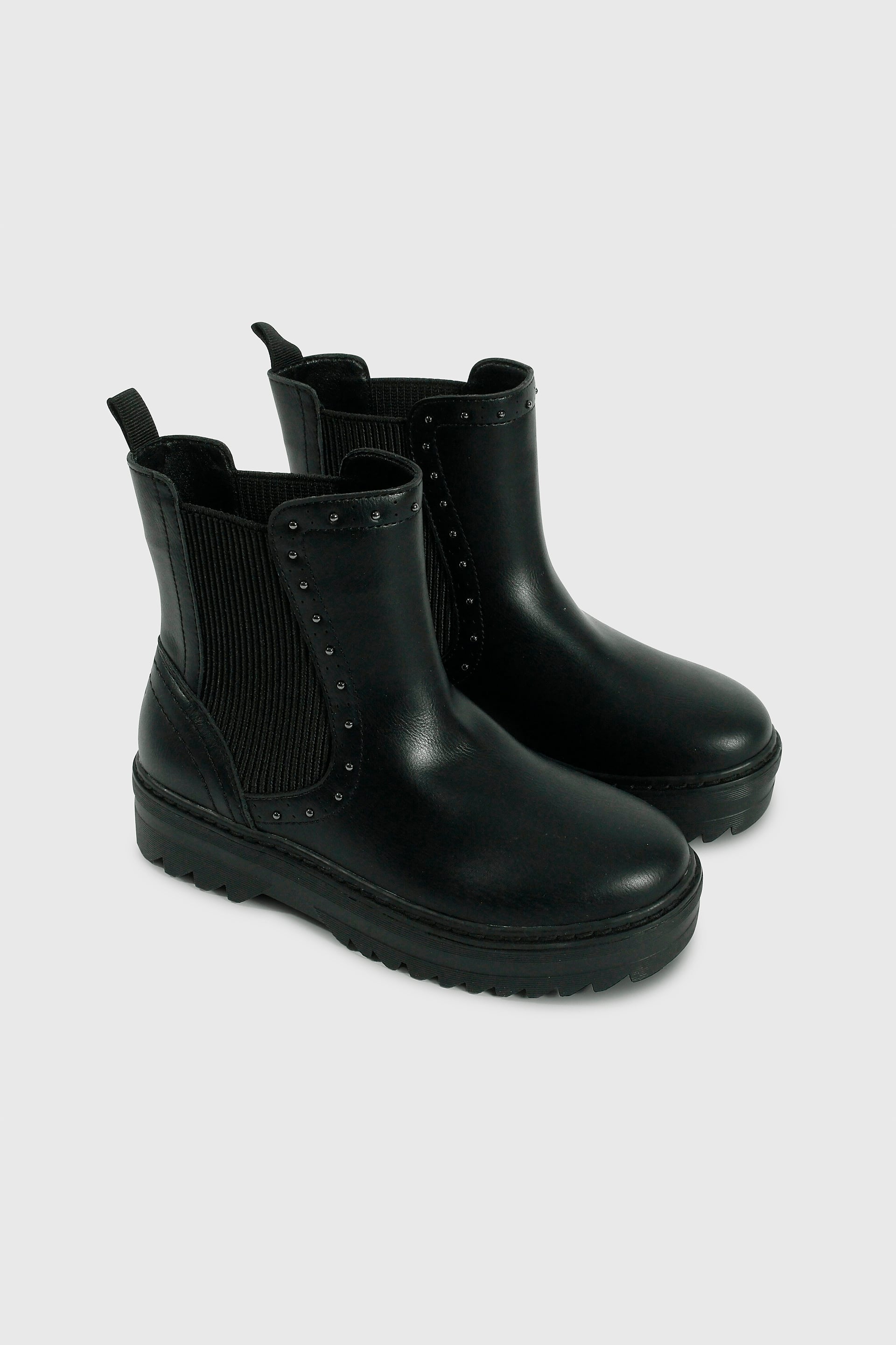 BOOTIE CASUAL COLLOKY KID NIÑA NEGRO - 1
