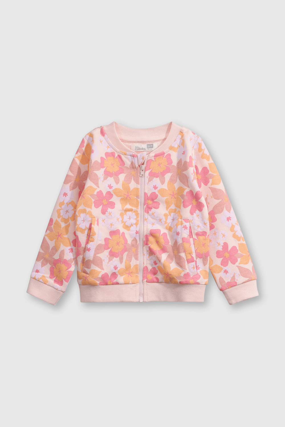 POLERA COLLOKY NIÑA PLPO2843V25 NARANJO - 1