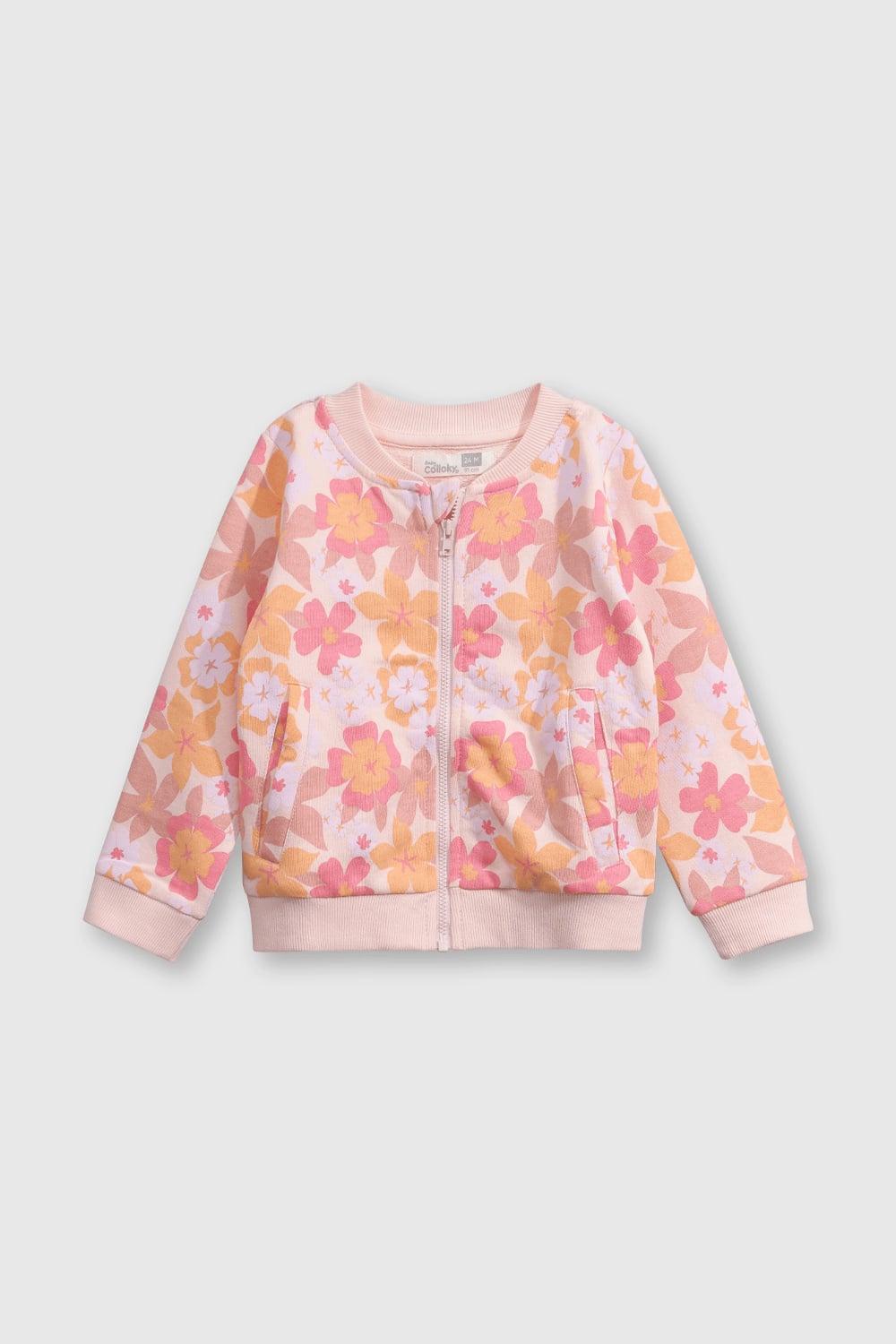 POLERA COLLOKY NIÑA PLPO2843V25 NARANJO - 1