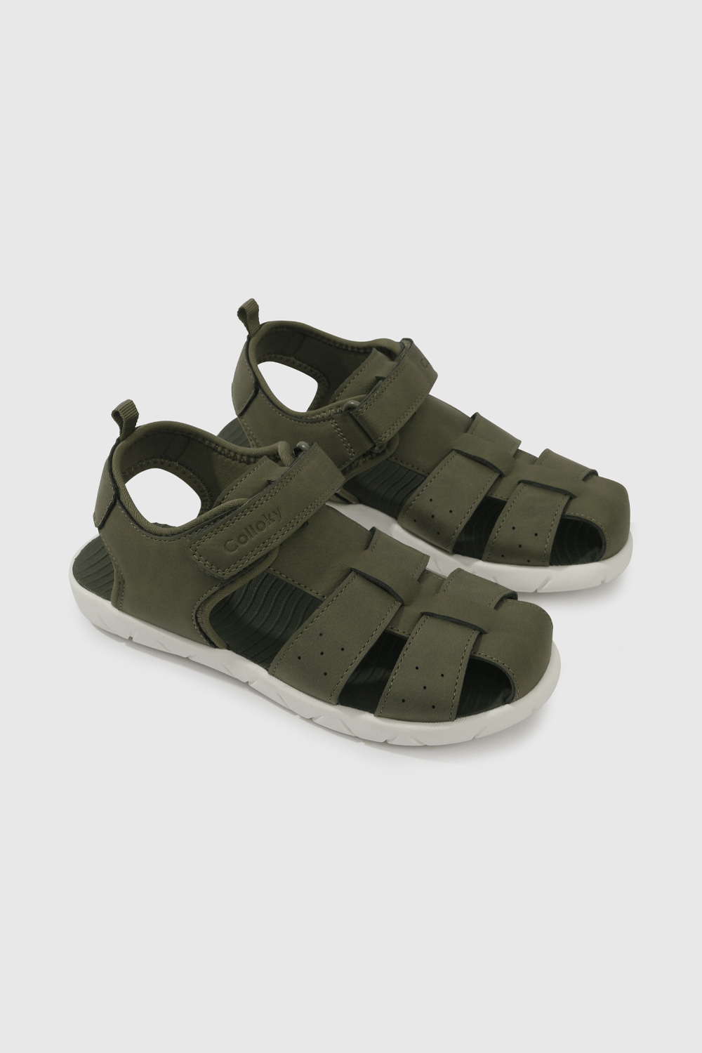 SANDALIA CASUAL COLLOKY KID NIÑO BEIGE - 1