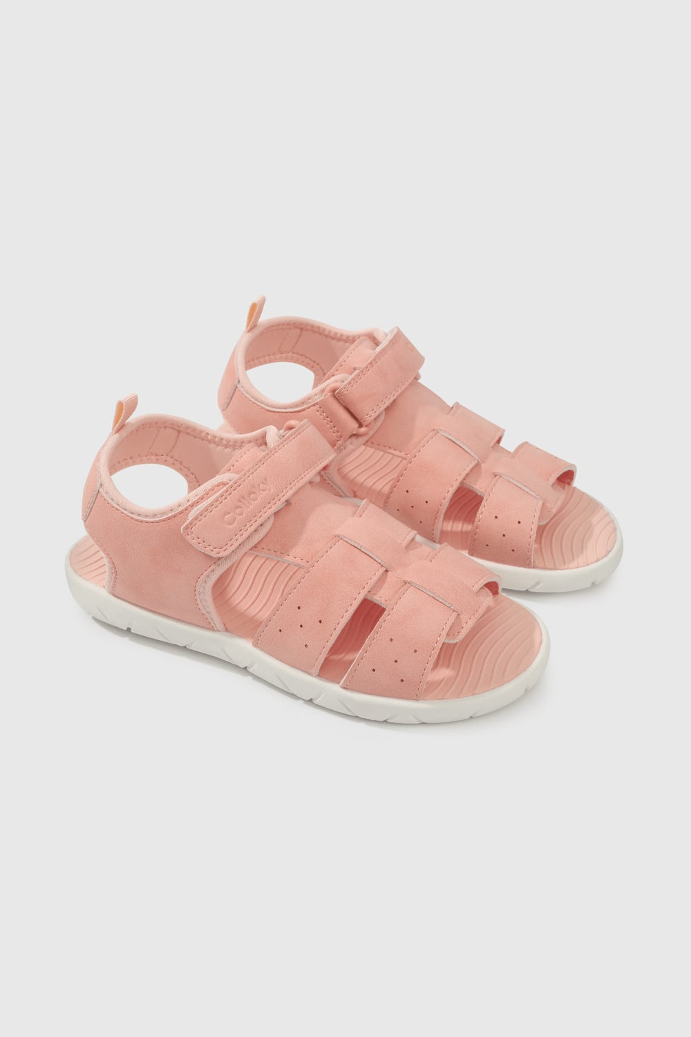 SANDALIA CASUAL COLLOKY KID NIÑA ROSADO - 1