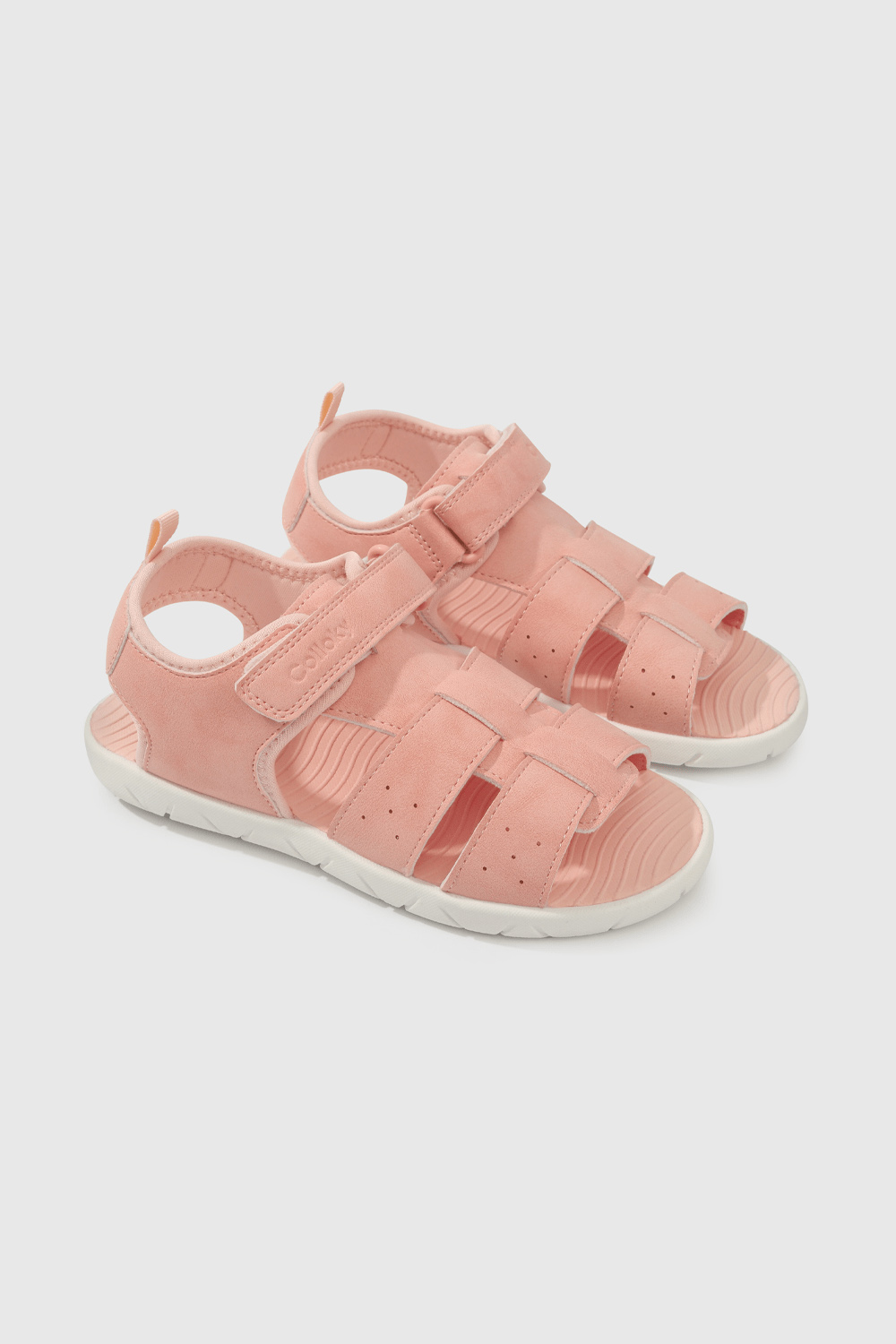 SANDALIA CASUAL COLLOKY KID NIÑA ROSADO - 1