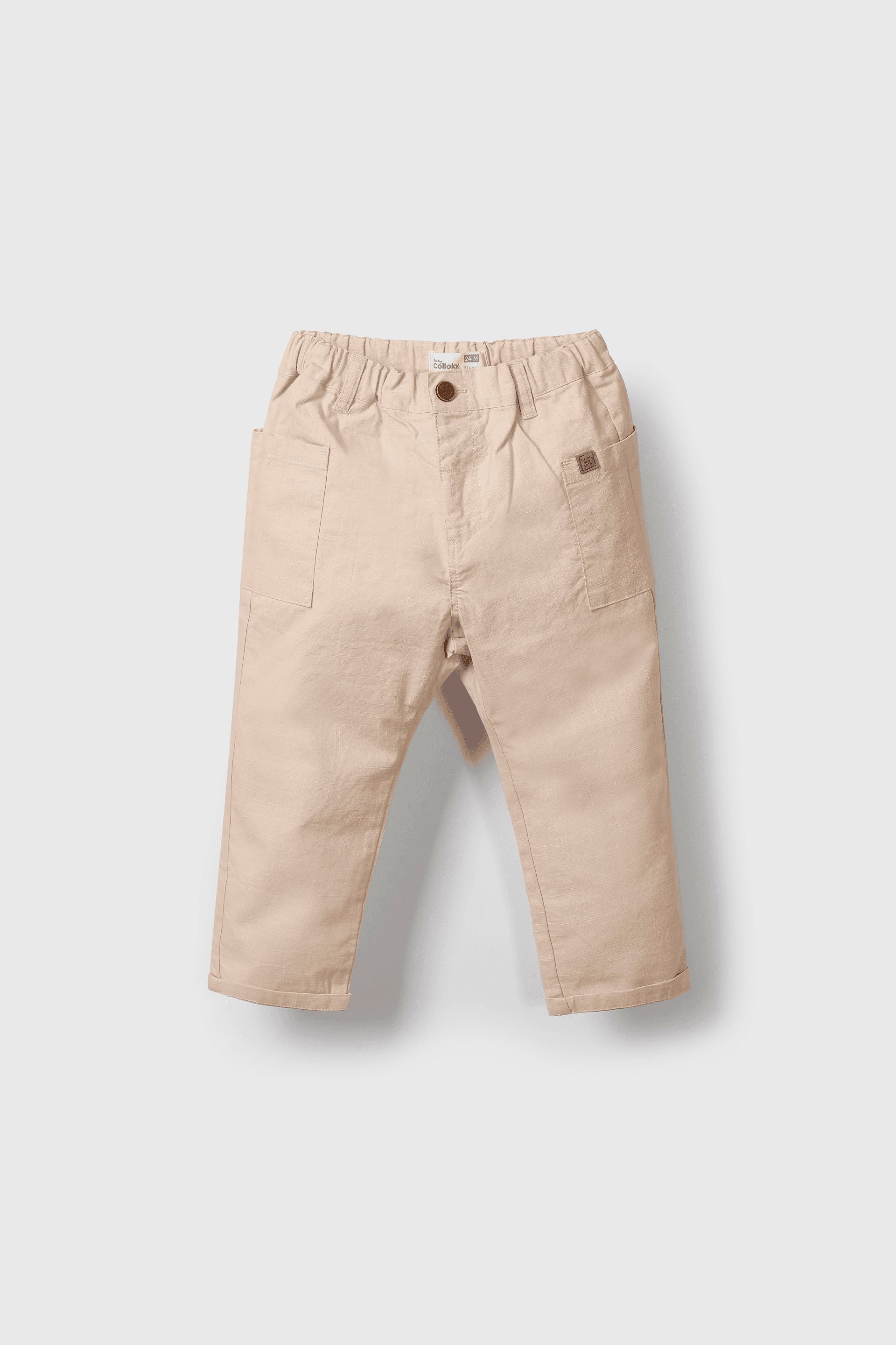 PANTALÓN COLLOKY NIÑO PTAL0177I25 BEIGE - 1