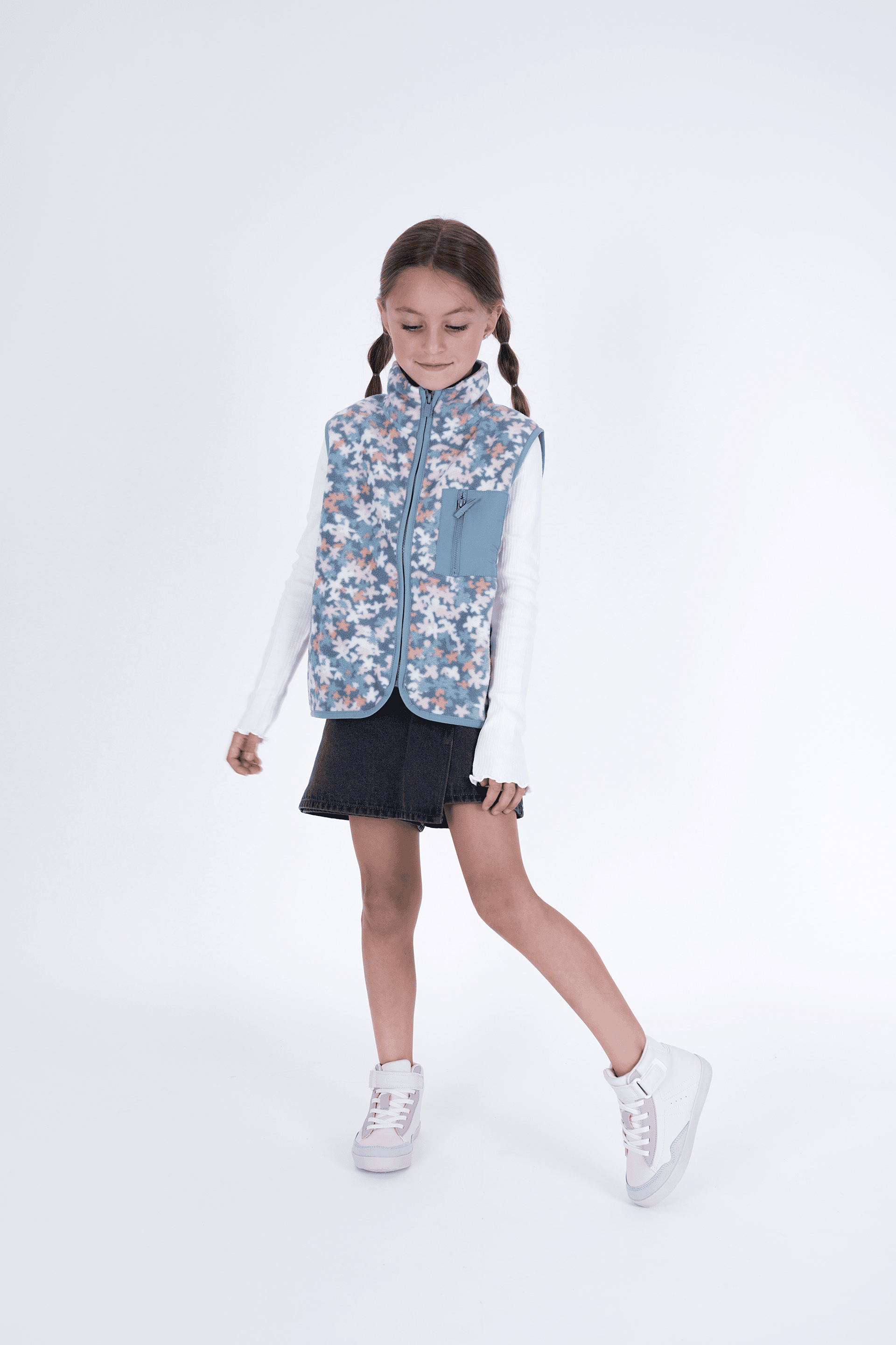 FALDA CASUAL COLLOKY KID NIÑA NEGRO - 2