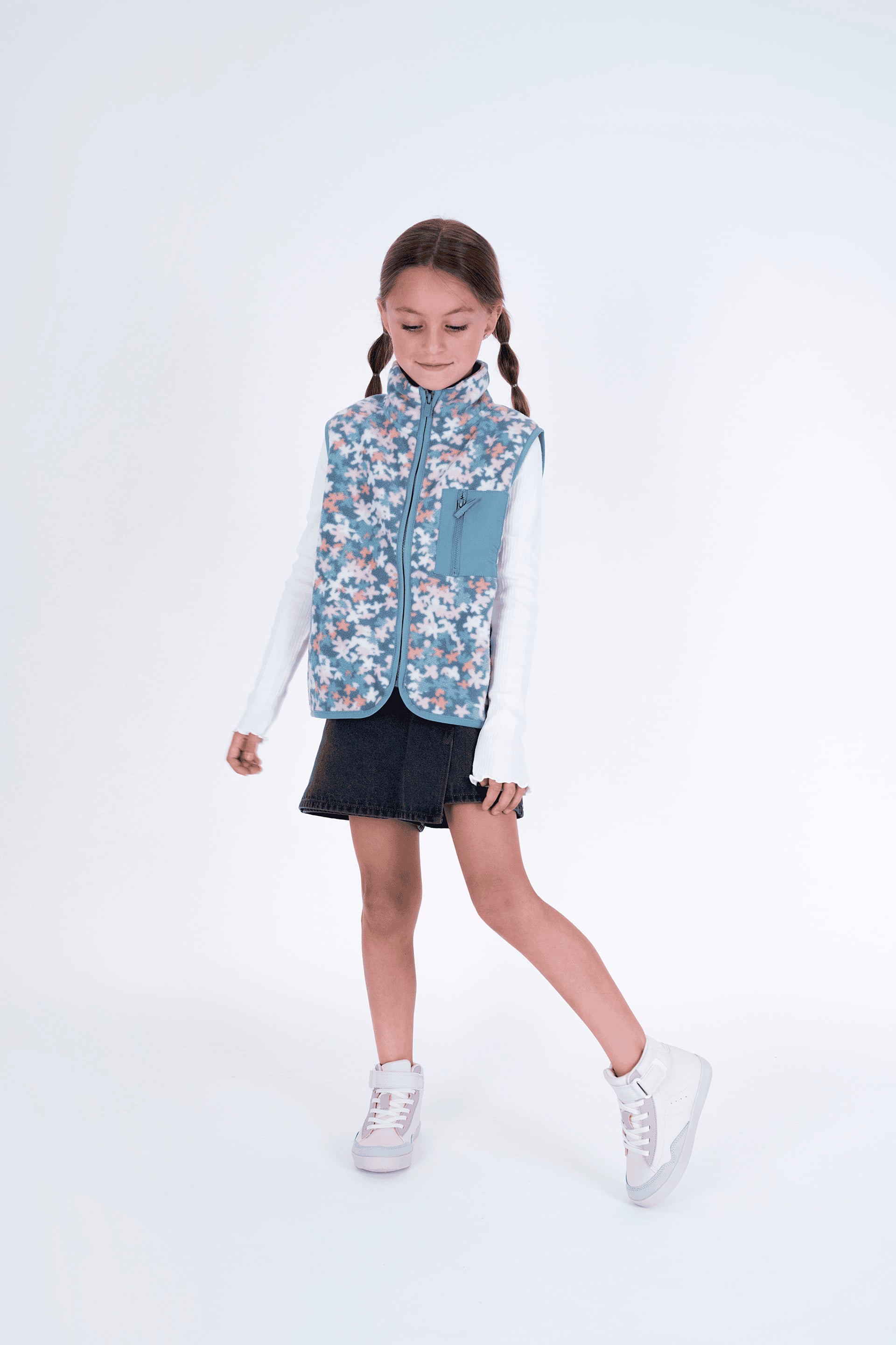 FALDA CASUAL COLLOKY KID NIÑA NEGRO - 6