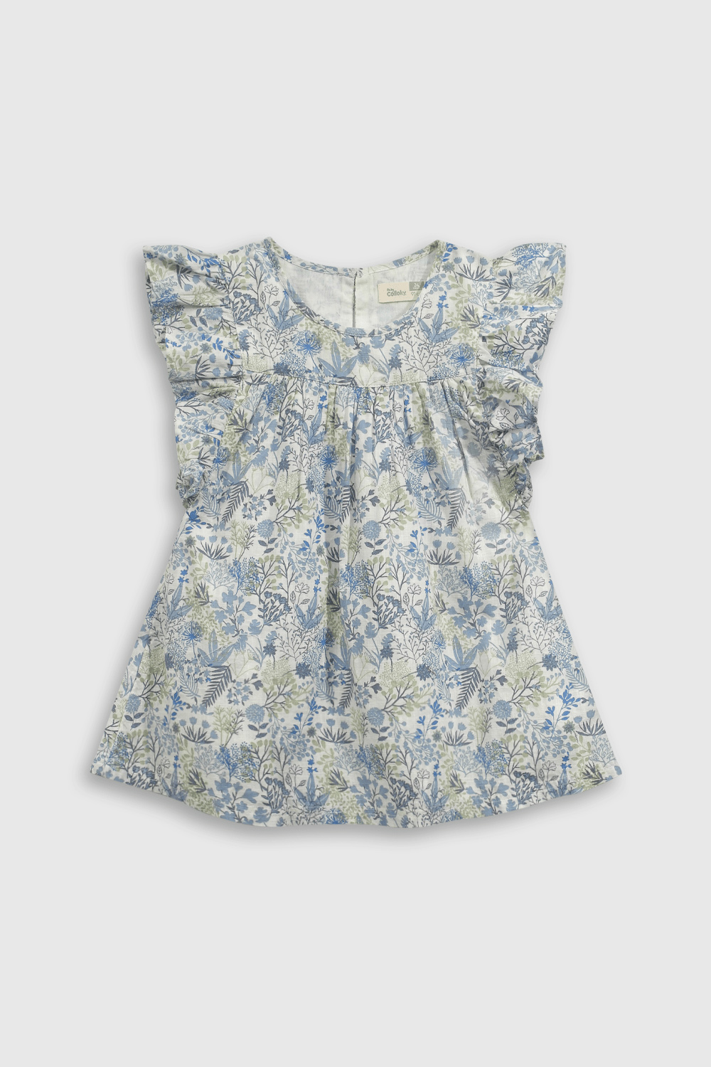VESTIDO CASUAL COLLOKY INFANT NIÑA AZUL - 1