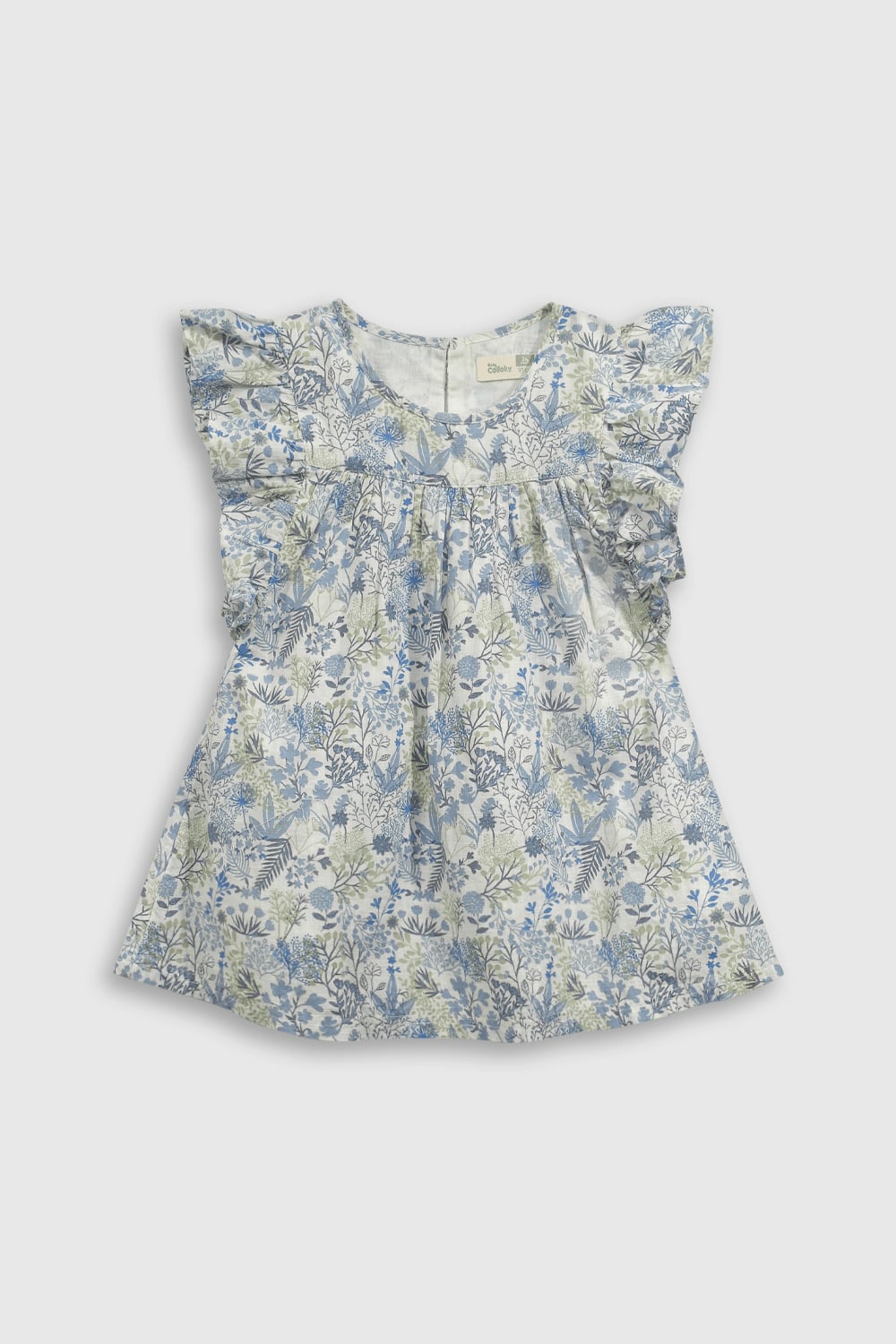 VESTIDO CASUAL COLLOKY INFANT NIÑA AZUL - 1