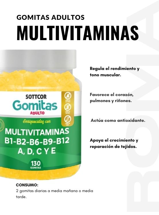 PACK 2 GOMITAS PROPÓLEO NIÑOS 130UND + GOMITAS MULTIVITAMINAS 130UND - 3