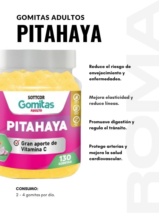 PACK 2 GOMITAS PROPÓLEO NIÑOS 130UND + GOMITAS PITAHAYA 130UND - 3