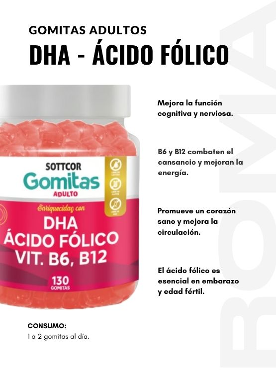 PACK 2 GOMITAS PROPÓLEO NIÑOS 130UND + GOMITAS DHA ACIDO FOLICO 130UND - 3