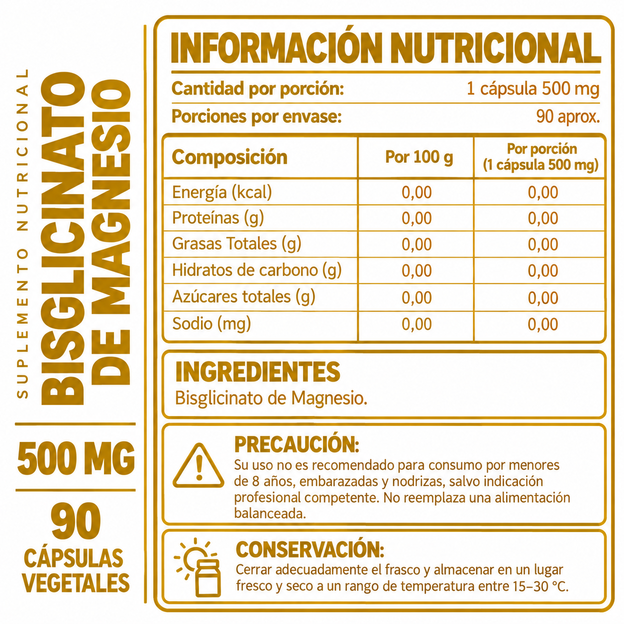 PACK 2 BISGLICINATO DE MAGNESIO HEALTHNATURAL 1000MG - 2