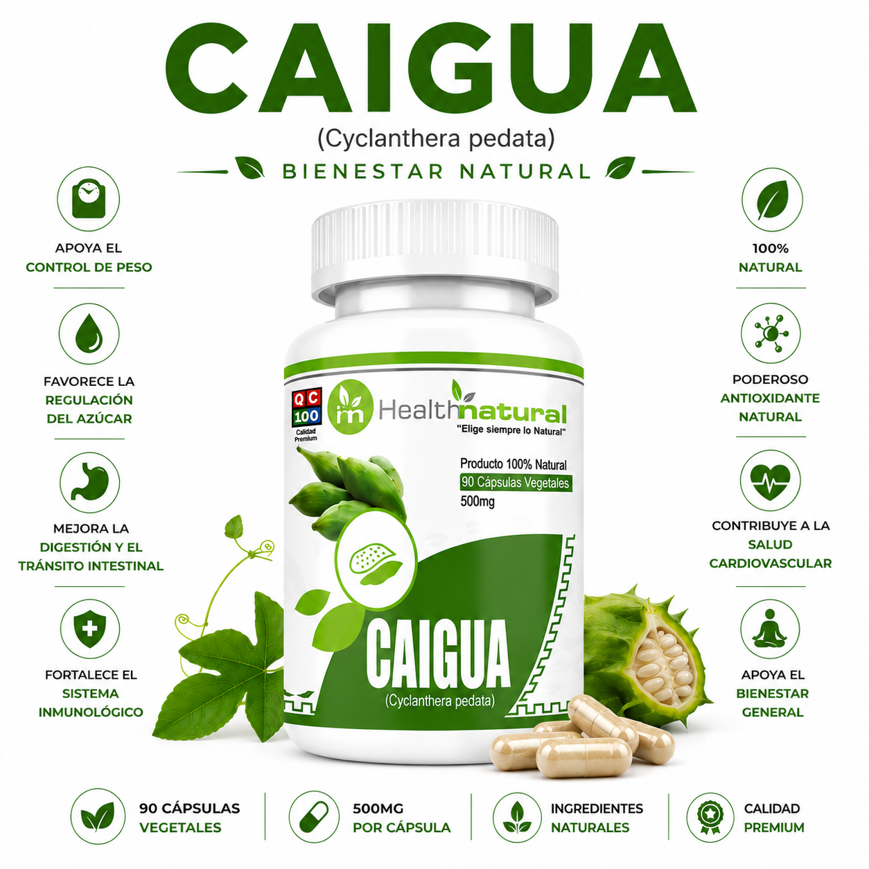 CAIGUA HEALTHNATURAL 500MG - 1