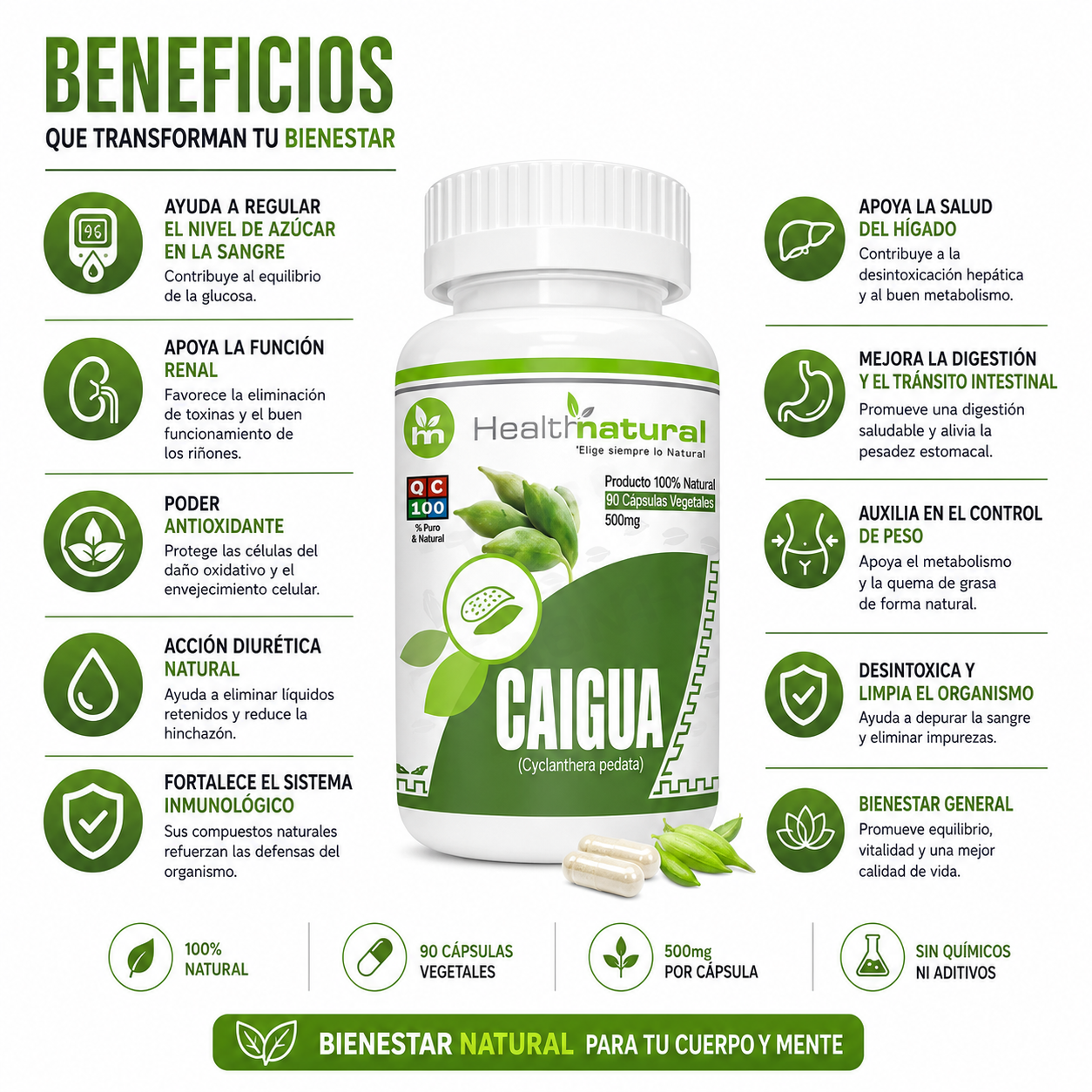 CAIGUA HEALTHNATURAL 500MG - 2