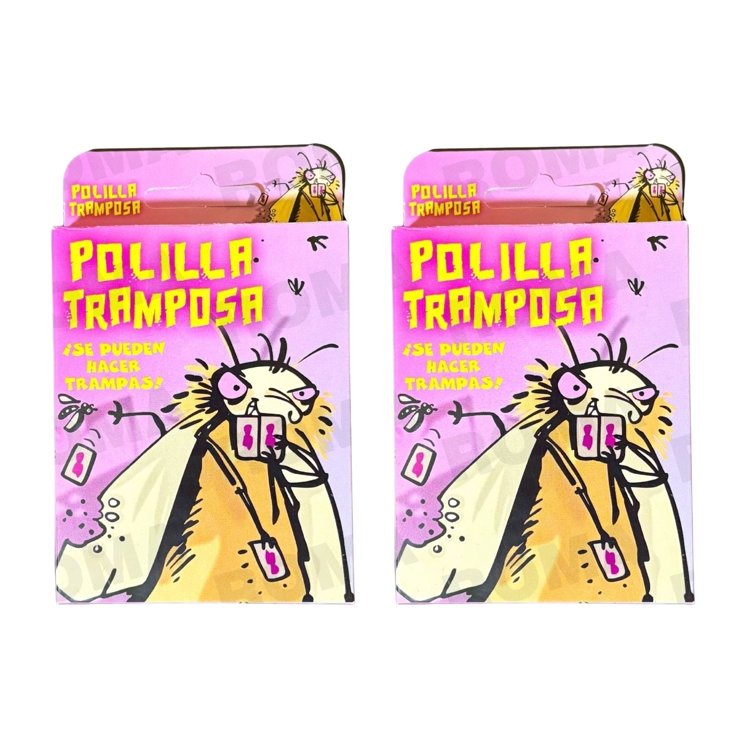 PACK 2 POLILLA TRAMPOSA - UNO JUEGO DE CARTAS - 1