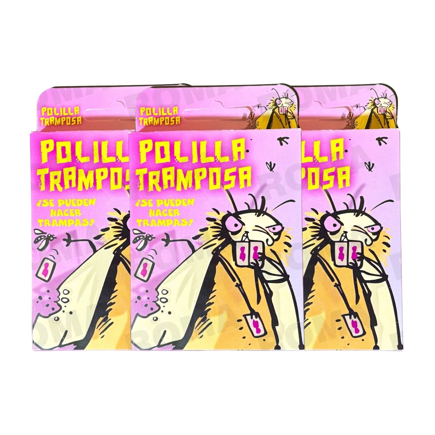 PACK 3 POLILLA TRAMPOSA - UNO JUEGO DE CARTAS - 1