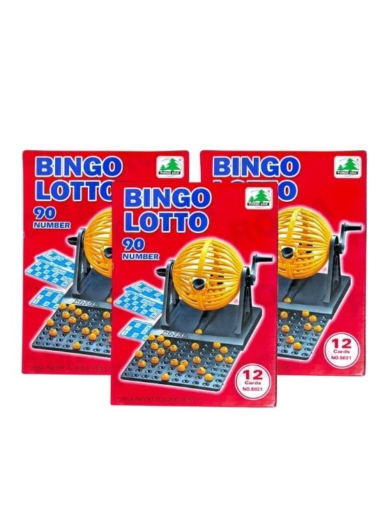 PACK 3 BINGO LOTTO FAMILIAR – JUEGO DE MESA - 1