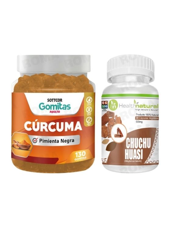 GOMITAS CÚRCUMA + CHUCHUHUASI HEALTHNATURAL - 1