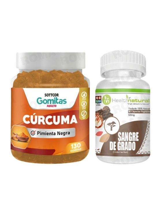 GOMITAS CÚRCUMA + SANGRE DE GRADO HEALTHNATURAL - 1