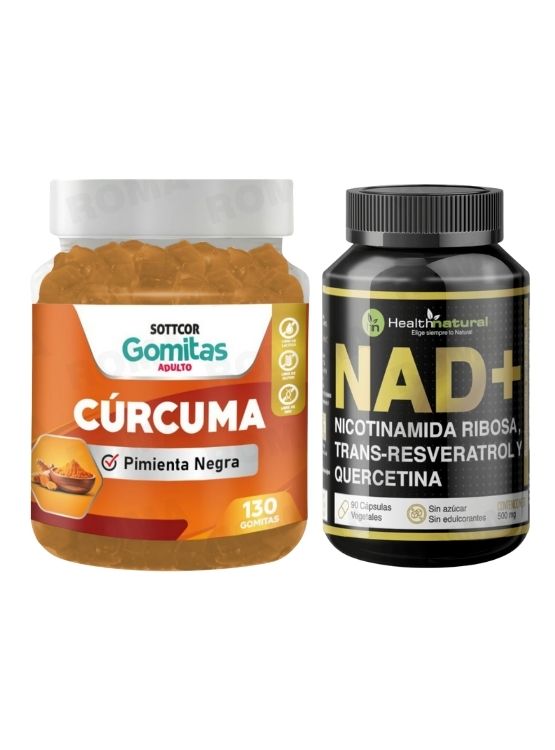 GOMITAS CÚRCUMA + NAD+ HEALTHNATURAL - 1