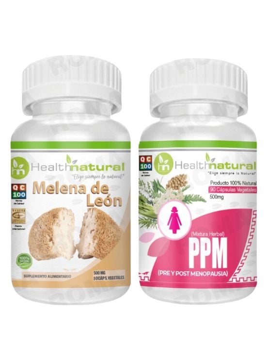 MELENA DE LEÓN HEALTHNATURAL 500MG + PPM(PRE Y POST MENOPAUSIA) HEALTHNATURAL 500MG - 1