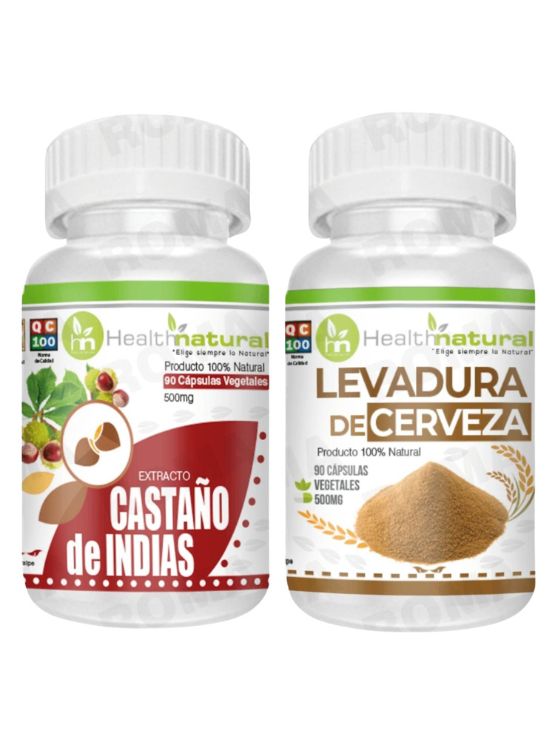CASTAÑO DE INDIAS HEALTHNATURAL + LEVADURA DE CERVEZA HEALTHNATURAL - 1