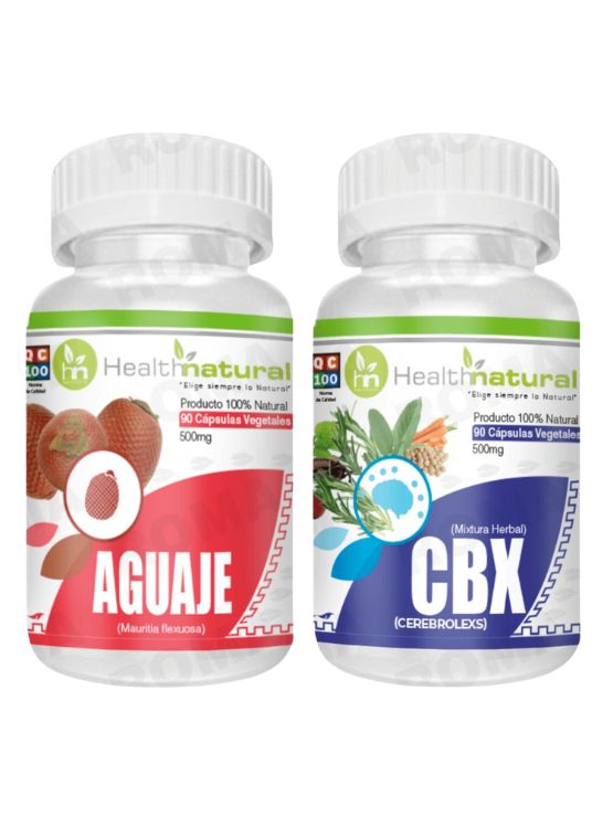 AGUAJE HEALTHNATURAL 500MG + CBX(CEREBROLEXS) HEALTHNATURAL 500MG - 1