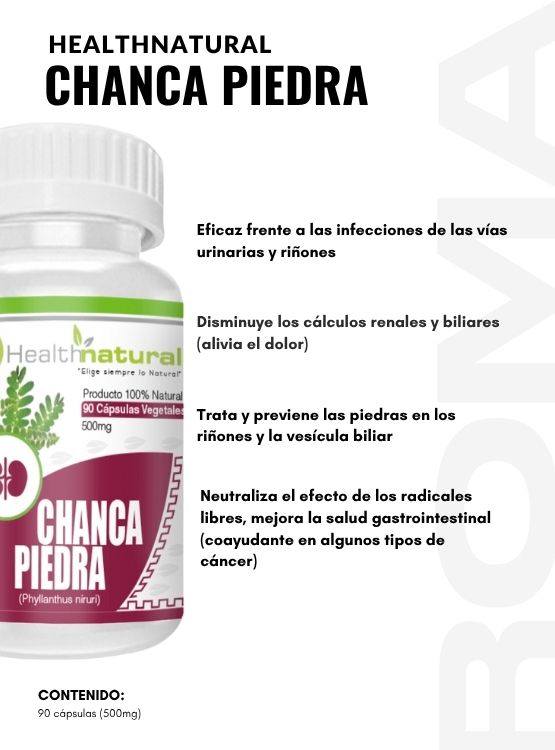 CHANCA PIEDRA HEALTHNATURAL + CITRATO DE POTASIO HEALTHNATURAL 1000MG - 2