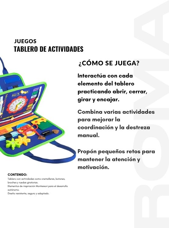 TABLERO DIDÁCTICO - JUEGO DIDÁTICO - 3