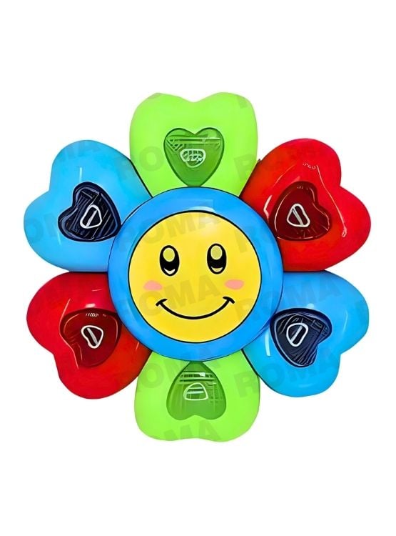 GIRASOL TAMBOR MUSICAL FLOWER HEART - JUEGO DIDÁTICO - 1