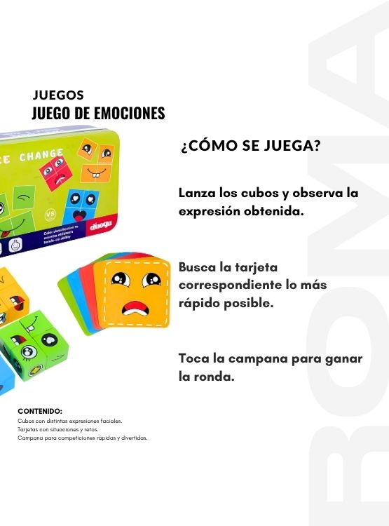 JUEGO DE EMOCIONES - JUEGO DIDÁTICO - 3
