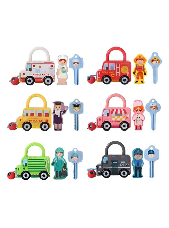 CARROS DIDÁCTICOS DE PROFESIONES - JUEGO DIDÁTICO - 1